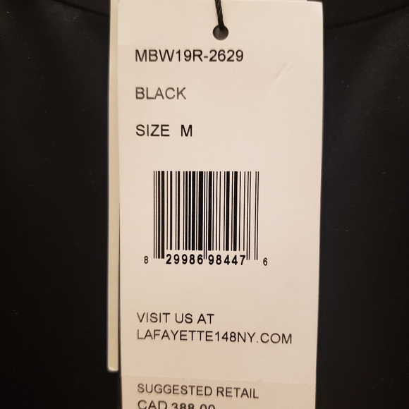 NWT Lafayette 148 New York 100% Silk Top - Picture 5 of 6